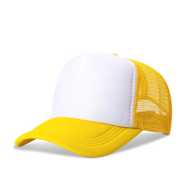 Solid Color Casquette Hip Hop Snapback Cap