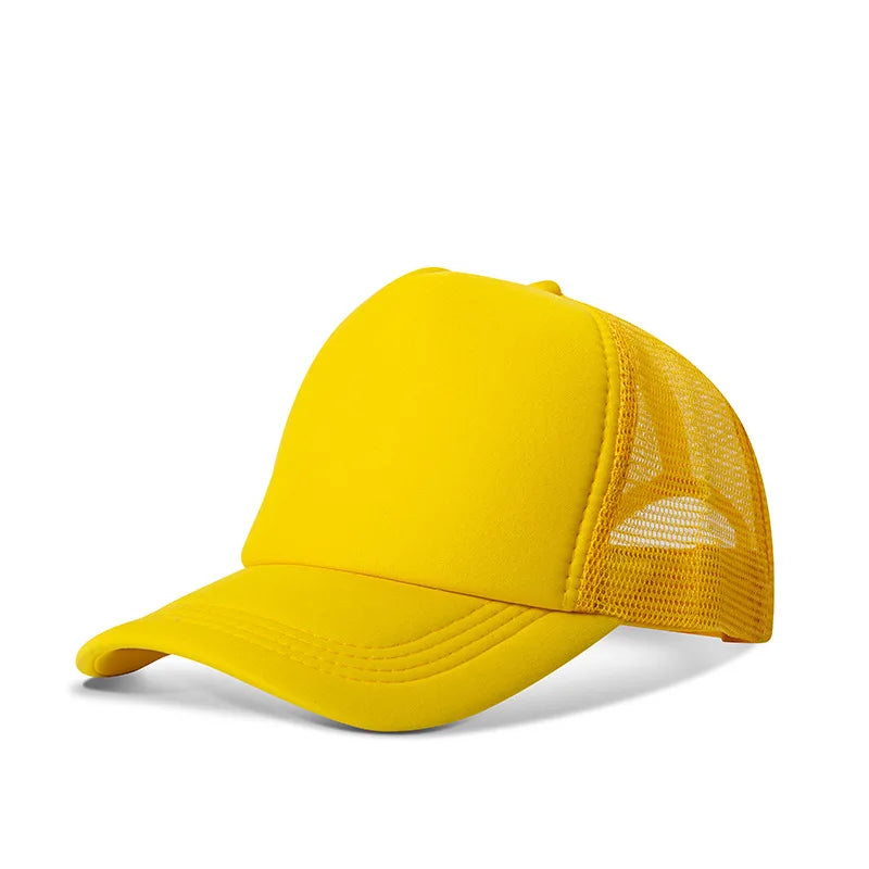 Solid Color Casquette Hip Hop Snapback Cap