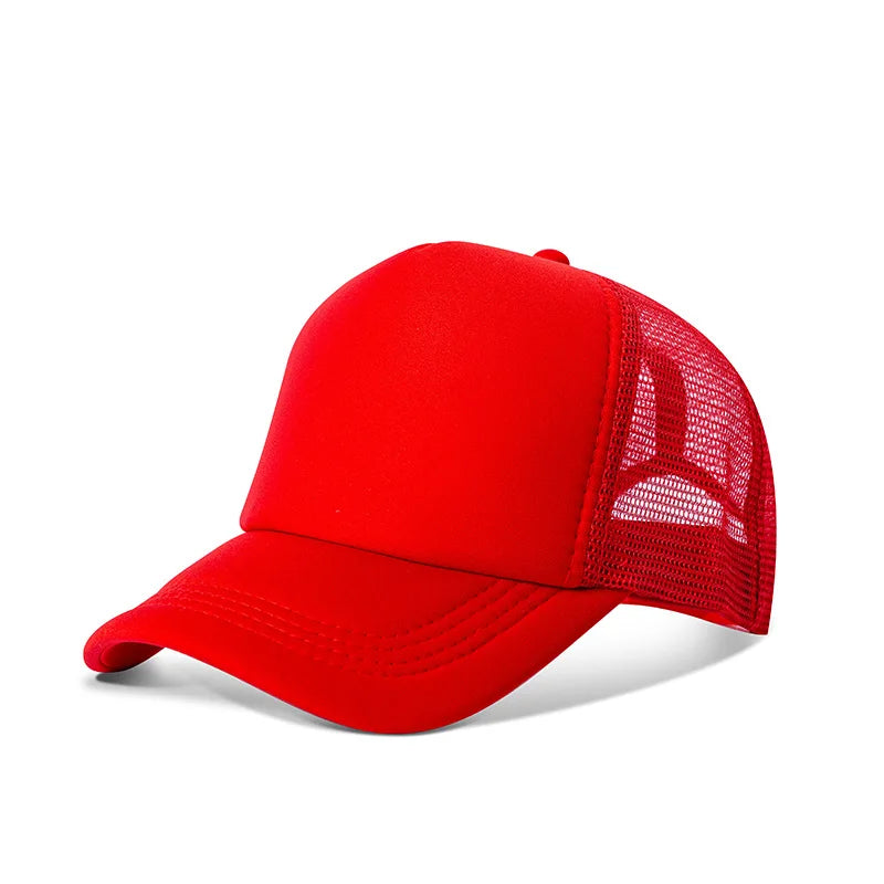 Solid Color Casquette Hip Hop Snapback Cap