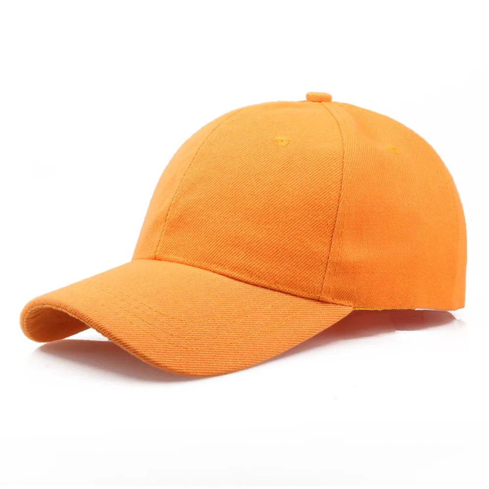 Solid Color Casquette Hip Hop Snapback Cap