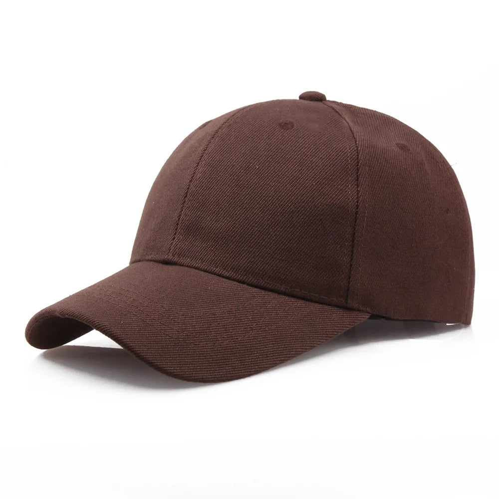 Solid Color Casquette Hip Hop Snapback Cap