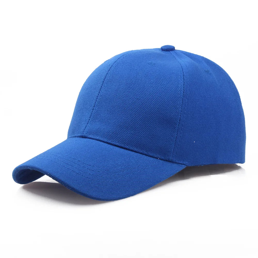 Solid Color Casquette Hip Hop Snapback Cap
