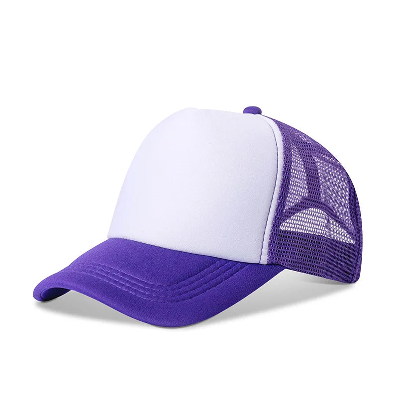 Solid Color Casquette Hip Hop Snapback Cap