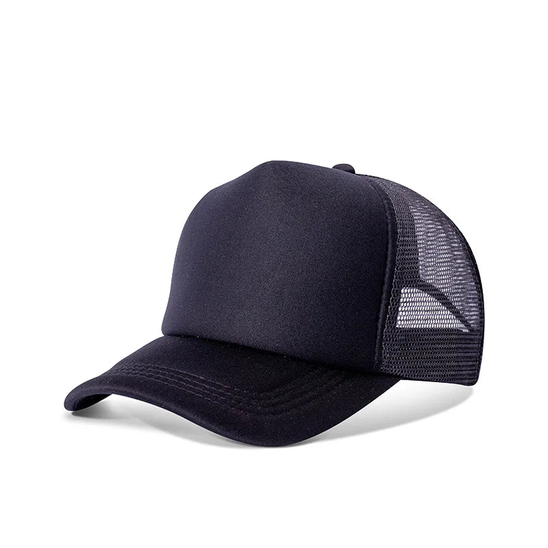 Solid Color Casquette Hip Hop Snapback Cap