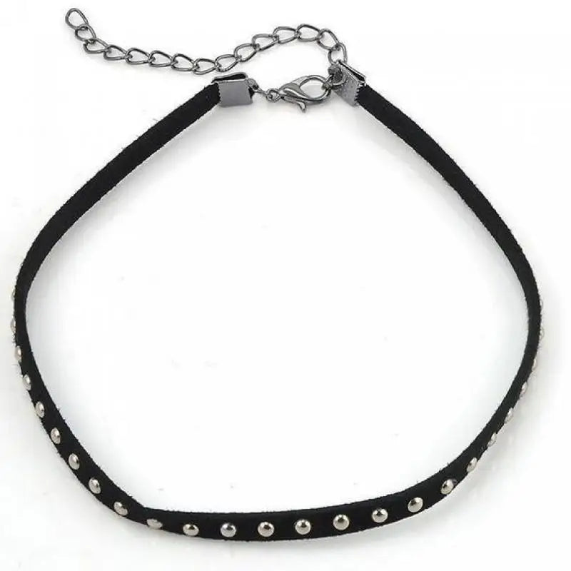 Bohemian Rivet Collar Statement Necklace