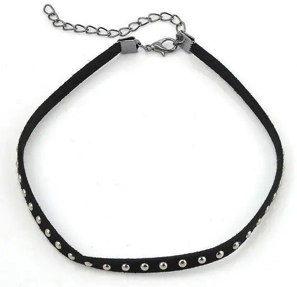 Bohemian Rivet Collar Statement Necklace