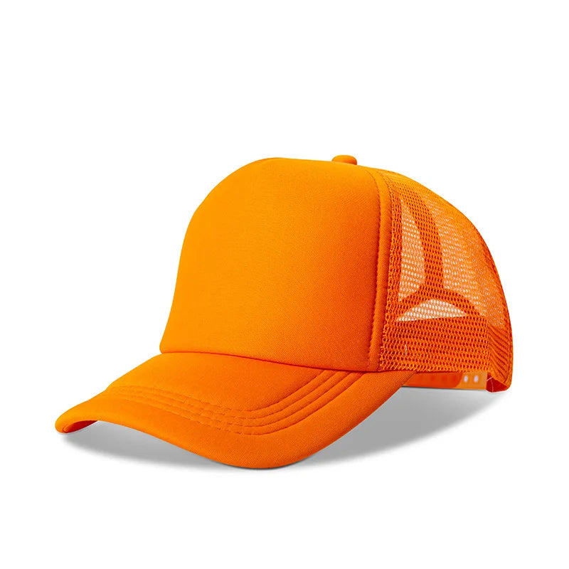 Solid Color Casquette Hip Hop Snapback Cap