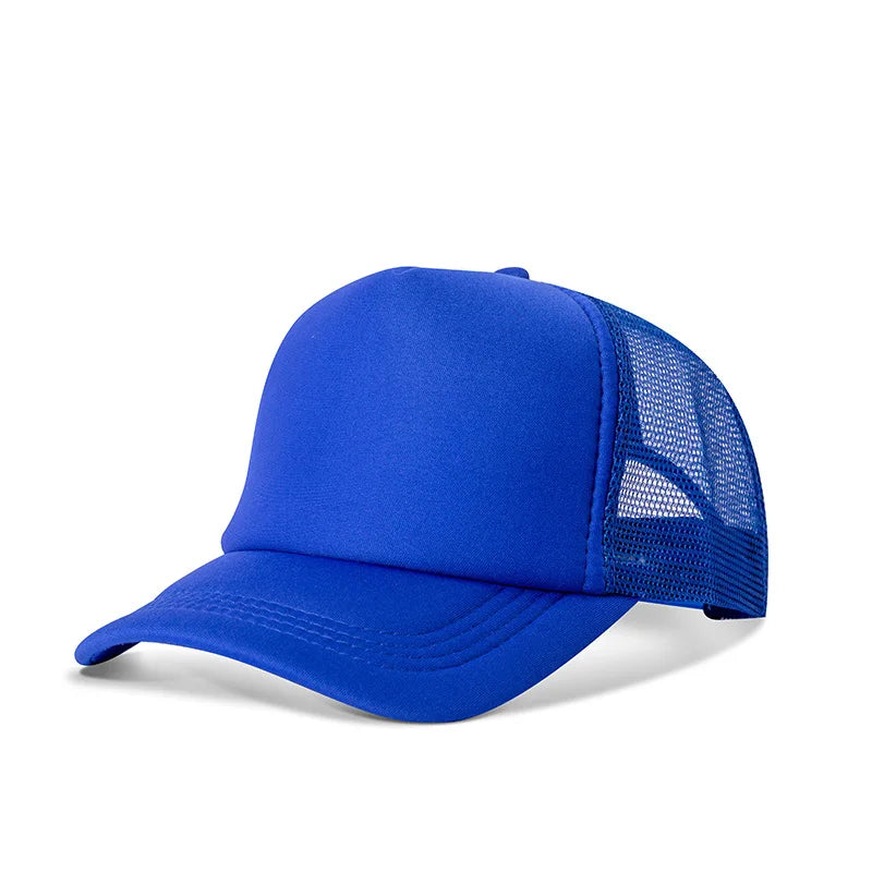 Solid Color Casquette Hip Hop Snapback Cap