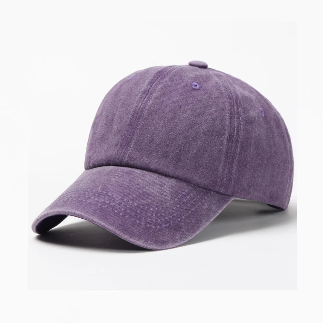 Washed Cotton Vintage Hip Hop Snapback Cap
