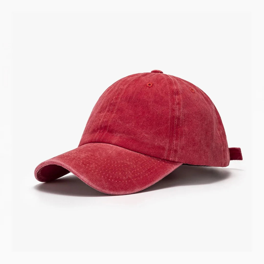 Washed Cotton Vintage Hip Hop Snapback Cap