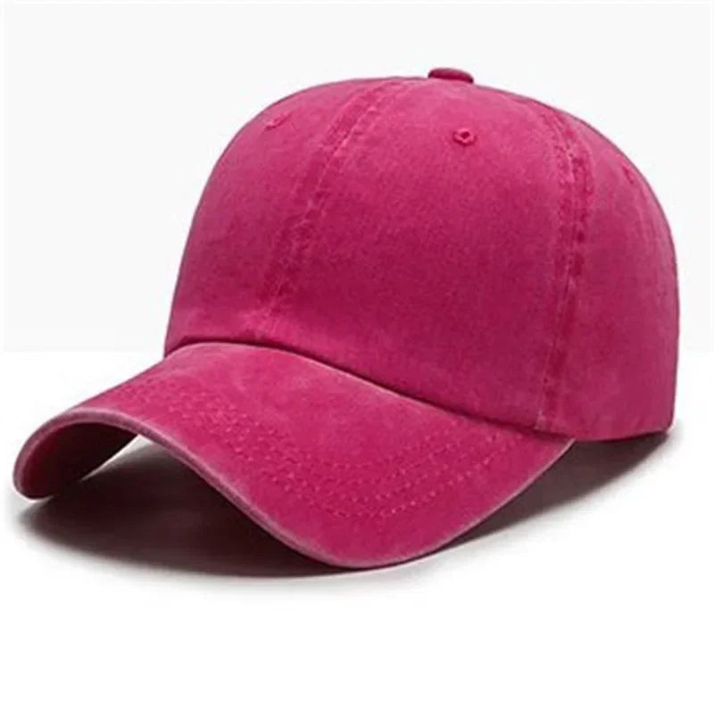 Washed Denim Vintage Snapback Hip Hop Cap