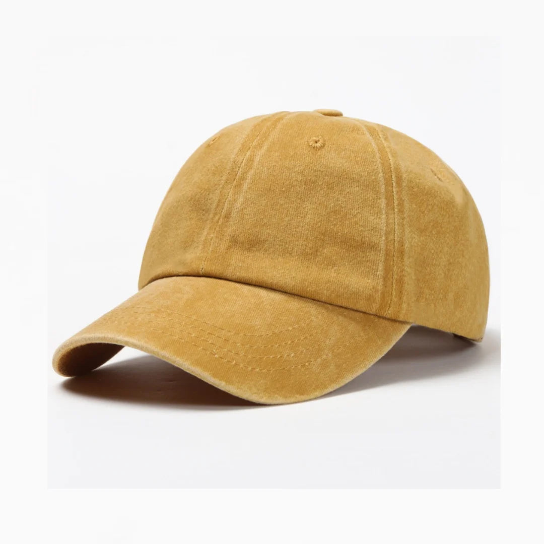 Washed Cotton Vintage Hip Hop Snapback Cap