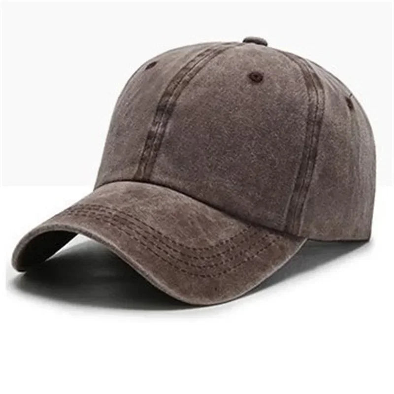 Washed Denim Vintage Snapback Hip Hop Cap