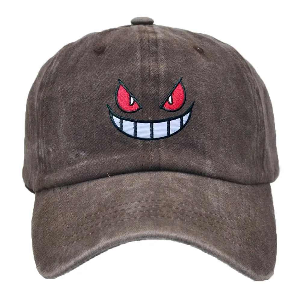 Pokemon Gengar Snapback Baseball Cap