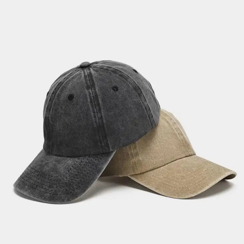 Washed Cotton Vintage Hip Hop Snapback Cap
