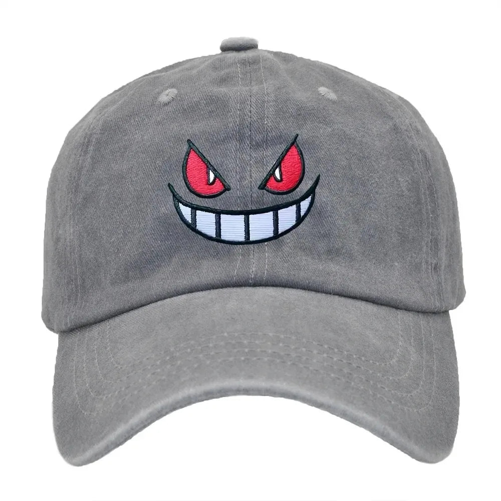 Pokemon Gengar Snapback Baseball Cap