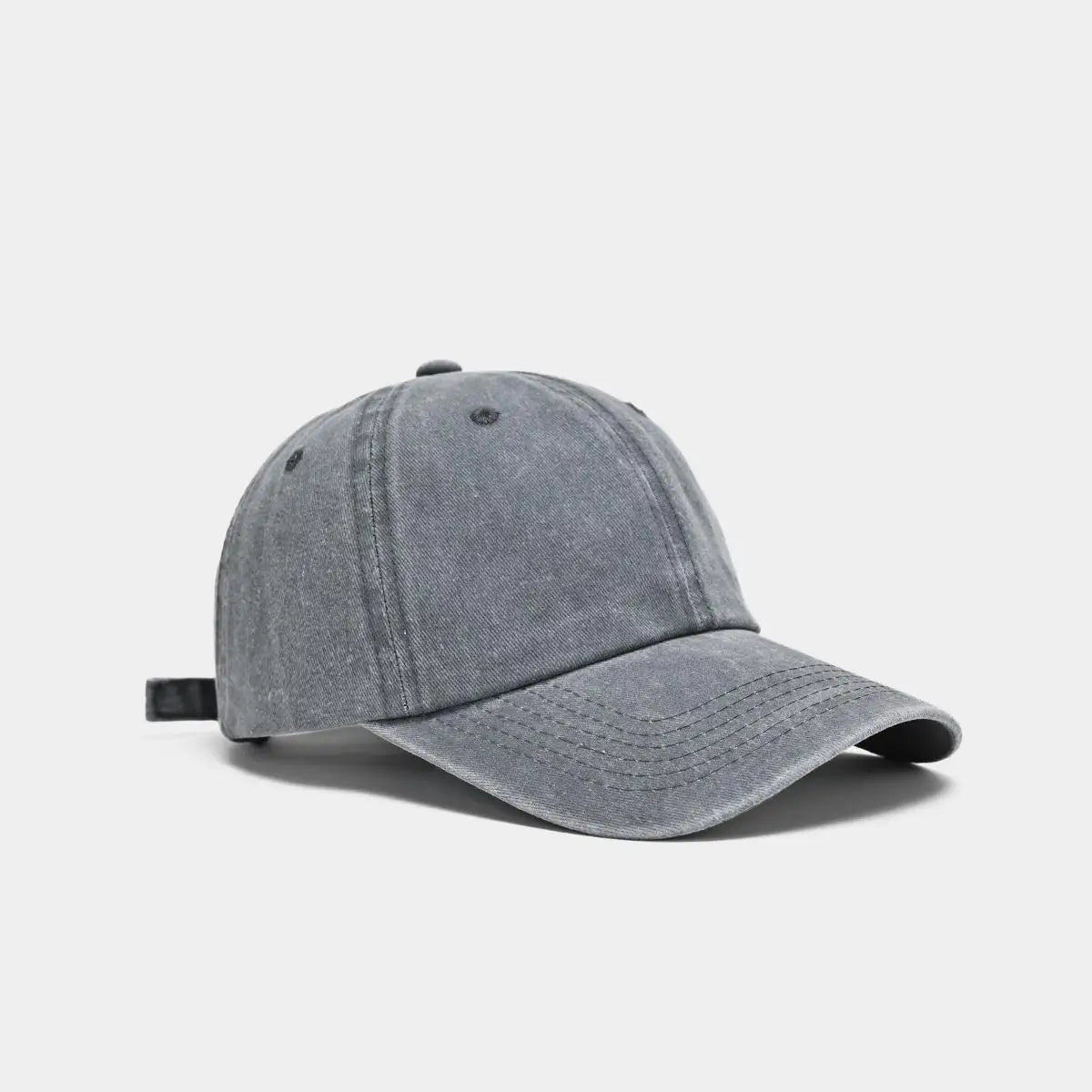 Washed Cotton Vintage Hip Hop Snapback Cap