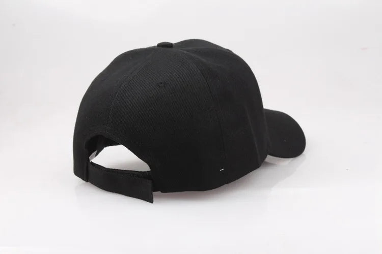 Solid Color Casquette Hip Hop Snapback Cap