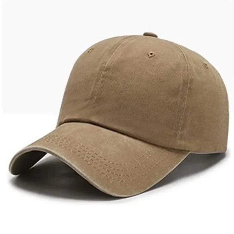 Washed Denim Vintage Snapback Hip Hop Cap