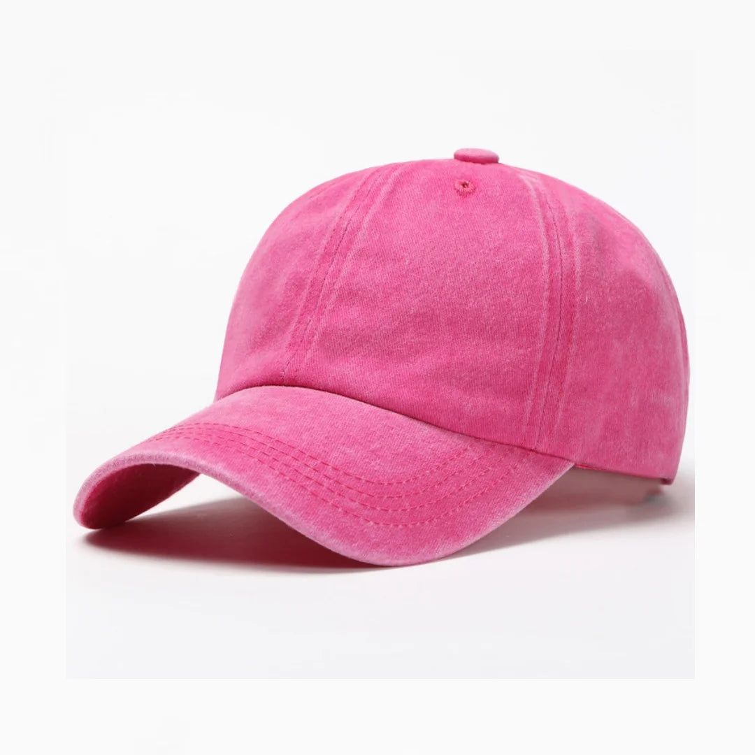 Washed Cotton Vintage Hip Hop Snapback Cap