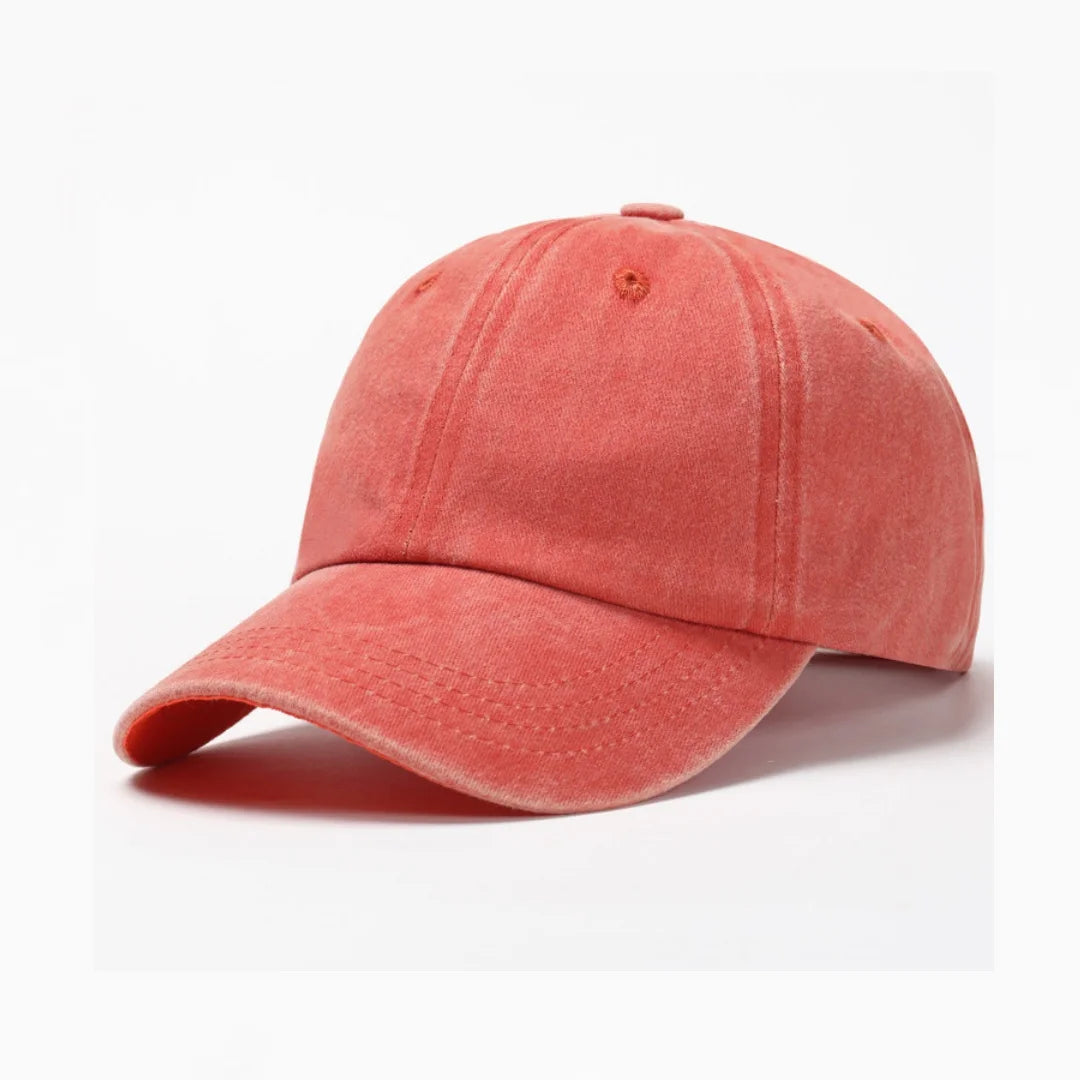 Washed Cotton Vintage Hip Hop Snapback Cap