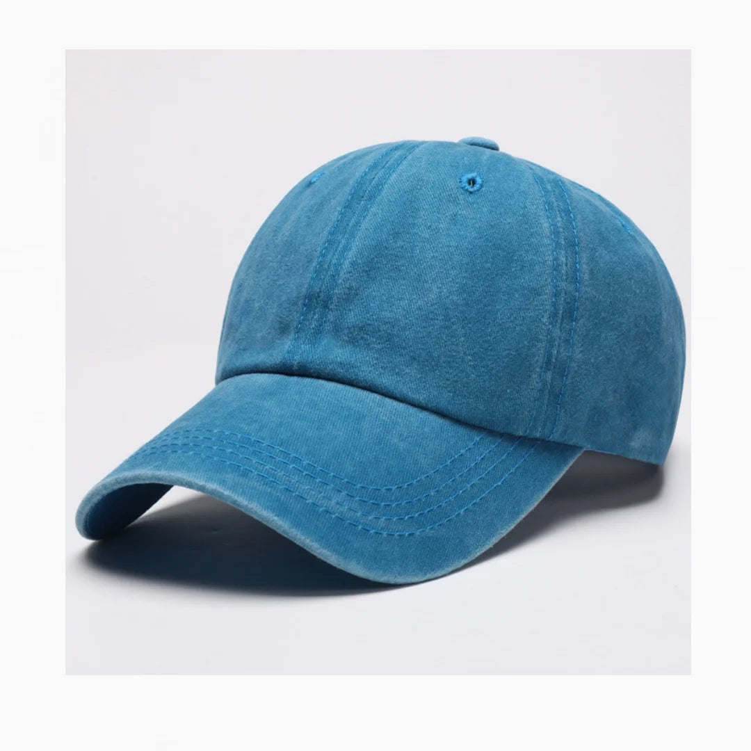Washed Cotton Vintage Hip Hop Snapback Cap